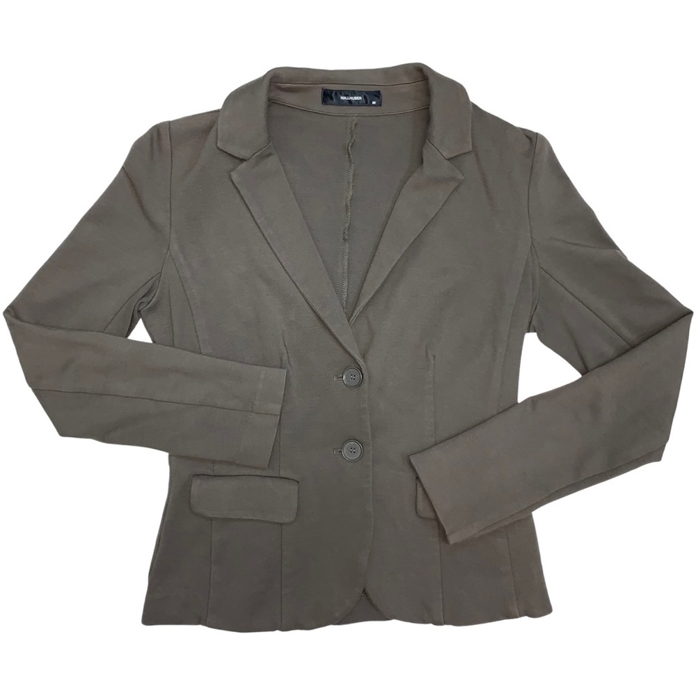 Hallhuber Long Sleeve Collared Blazer Medium Business Casual Office Work Career